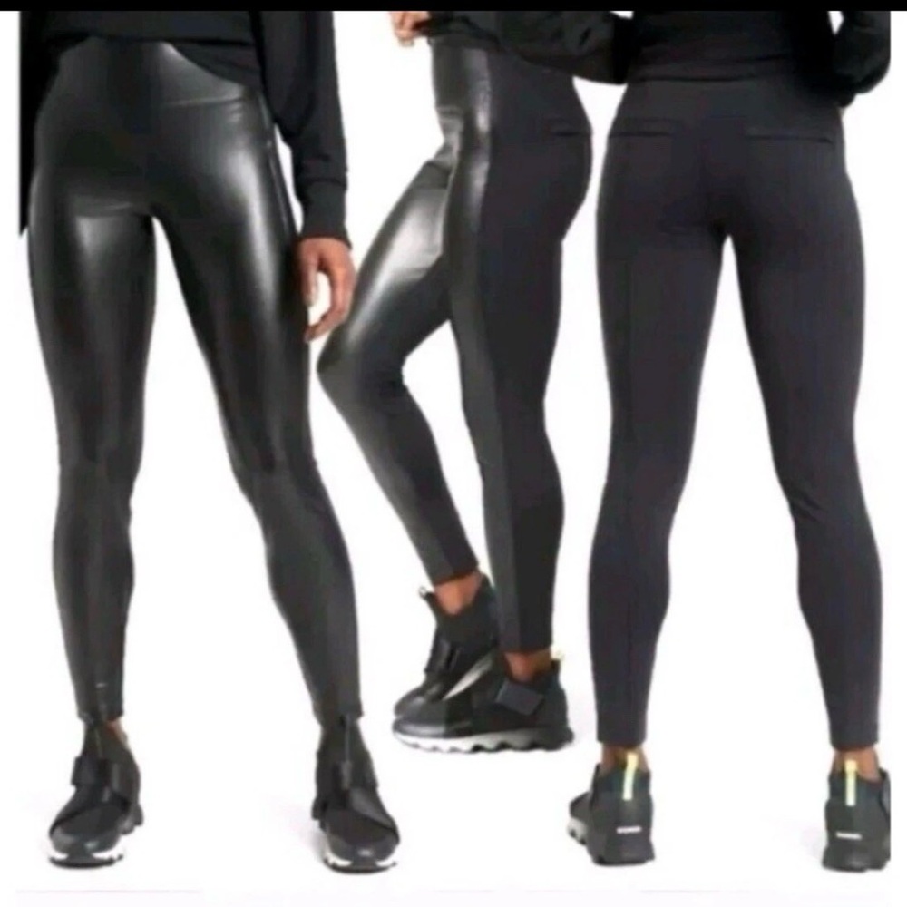 Athleta Delancey Shine Tight in Black